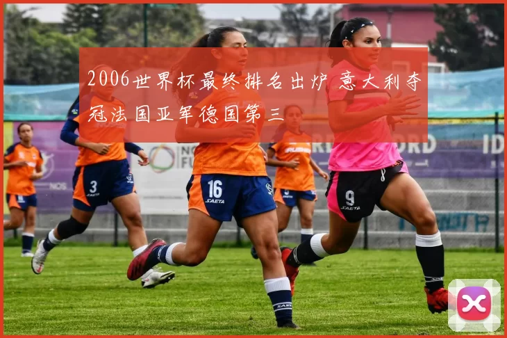 2006世界杯最终排名出炉 意大利夺冠法国亚军德国第三