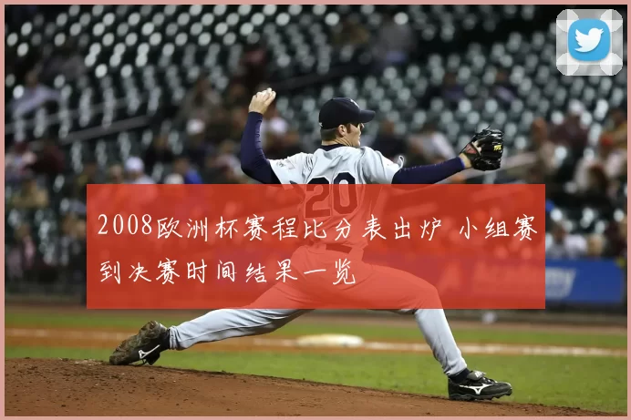 2008欧洲杯赛程比分表出炉 小组赛到决赛时间结果一览